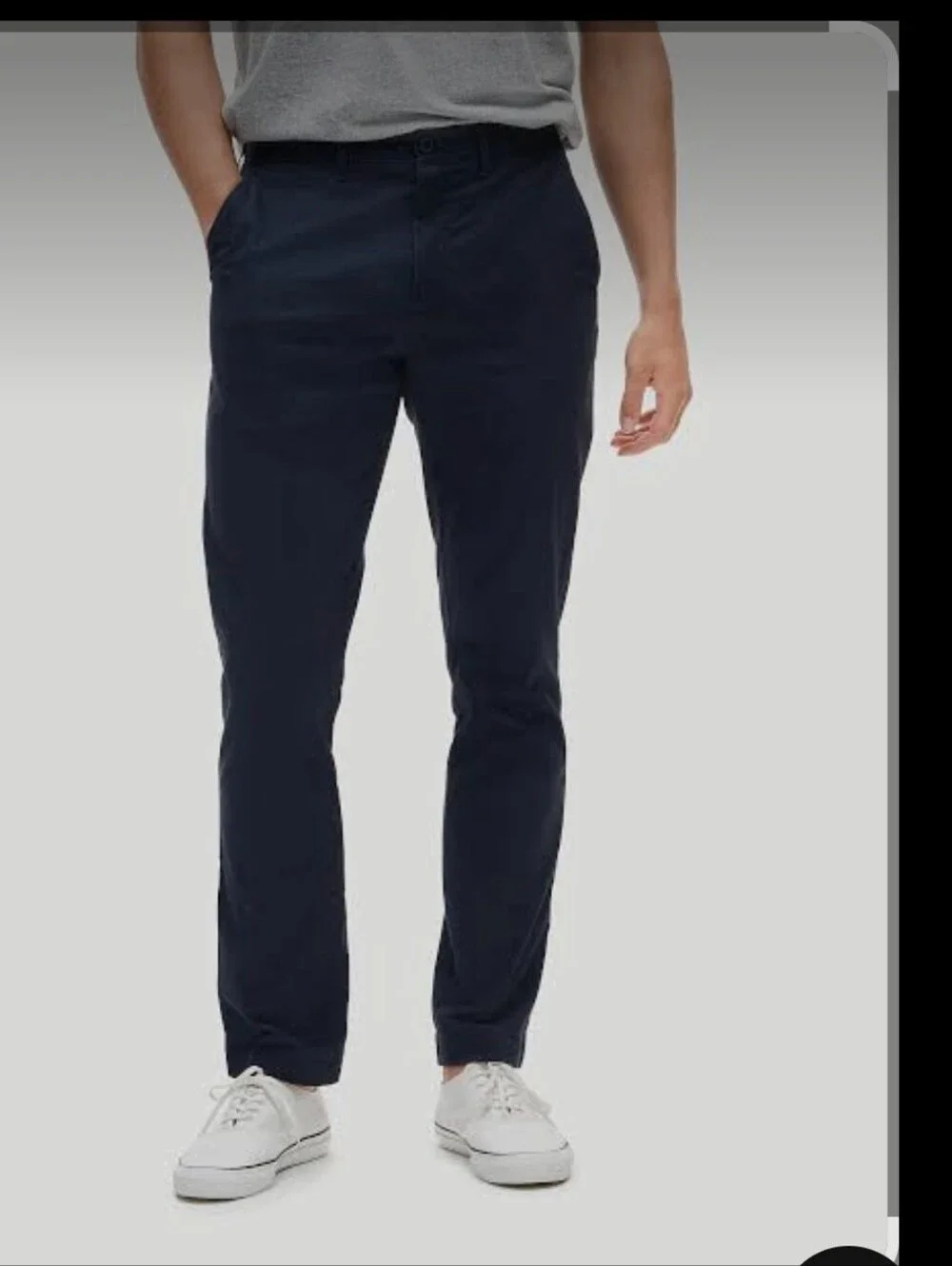 J. Crew Men's Navy Slim Straight Jeans